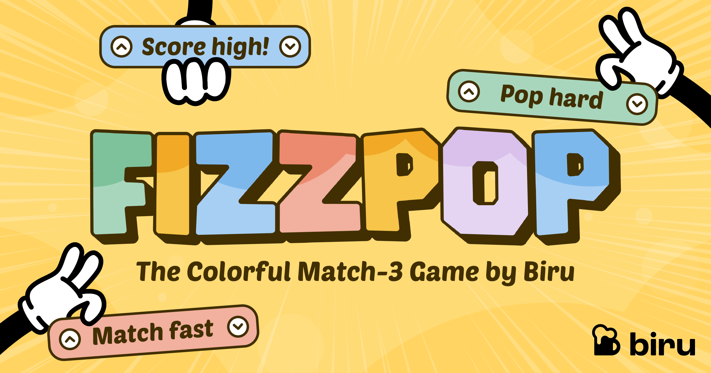 FizzPop Game Guide: A Brand New Match-3 Game on Biru
